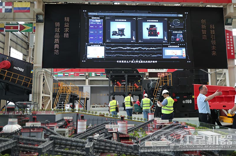 客戶參觀紅星機器工廠 客戶參觀紅星機器工廠