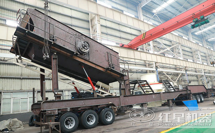 移動(dòng)制砂、篩分機(jī)