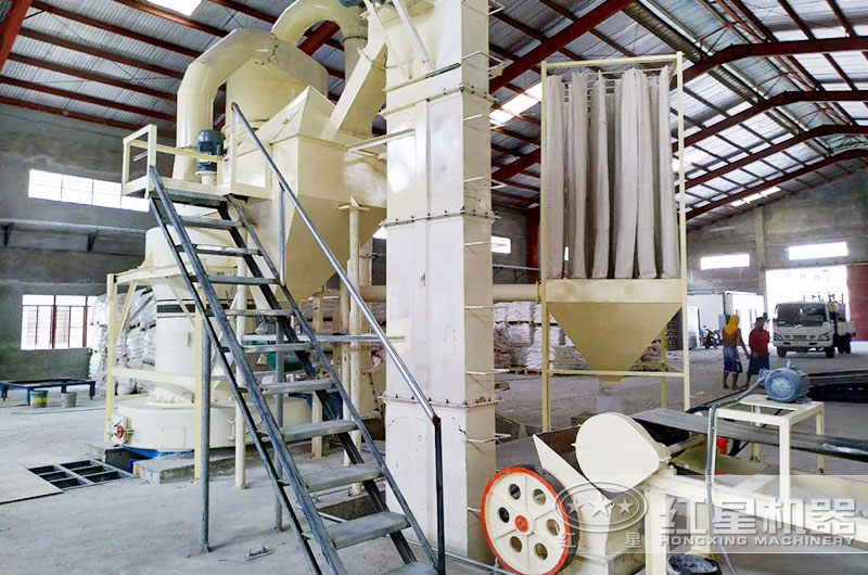 磨粉用戶生產(chǎn)現(xiàn)場，能夠滿足多種規(guī)格磨粉使用